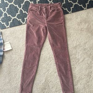American eagle- stretch jeans- purple-
